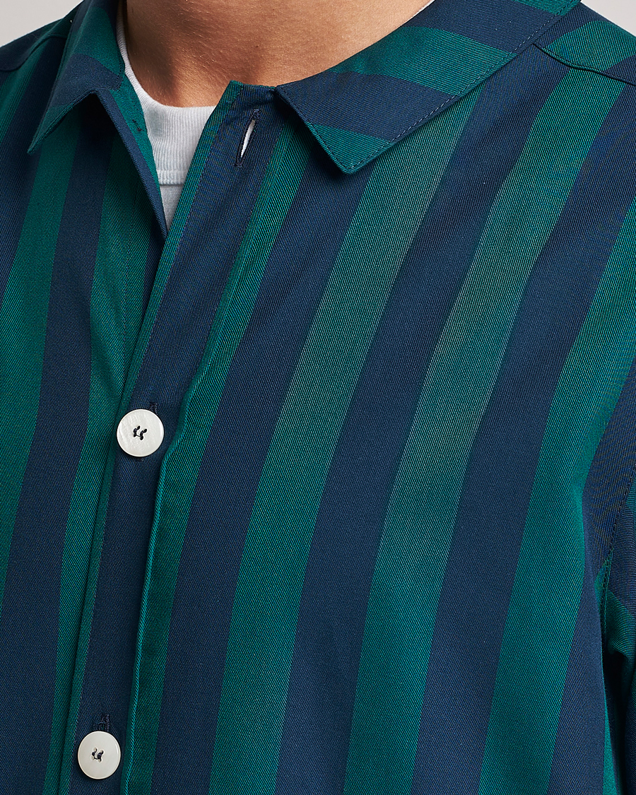 Heren | | Nufferton | Uno Striped Pyjama Set Blue/Green