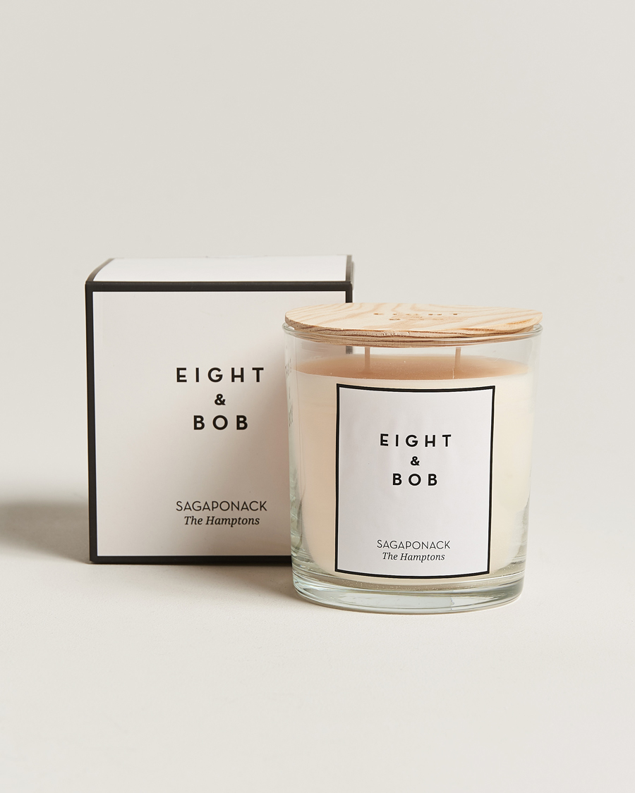 Heren | Geurkaarsen | Eight & Bob | Sagaponack Scented Candle 600g