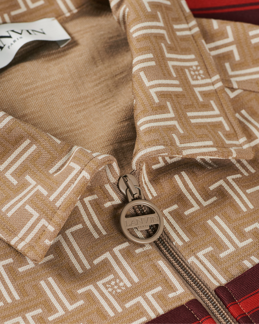 Heren | Truien | Lanvin | Monogram Track Sweater Tan