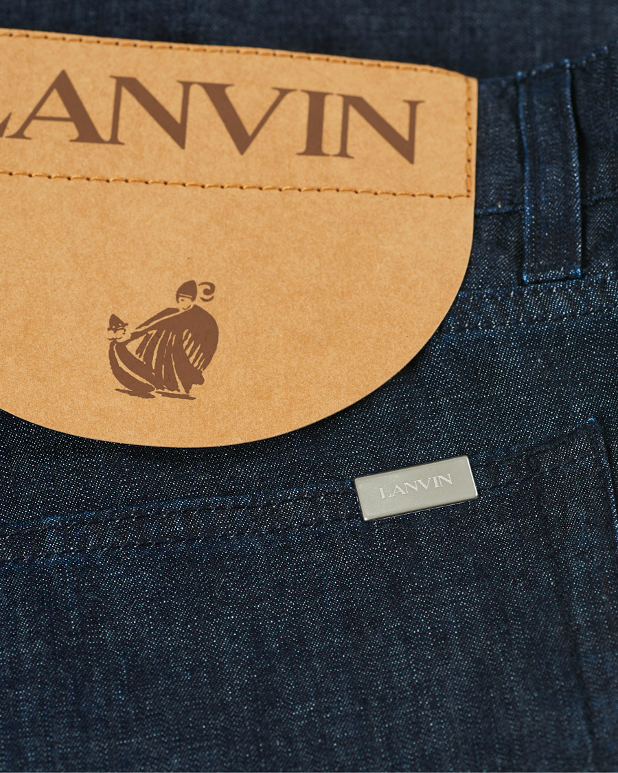 Heren | Jeans | Lanvin | Slim Fit Jeans Dark Indigo