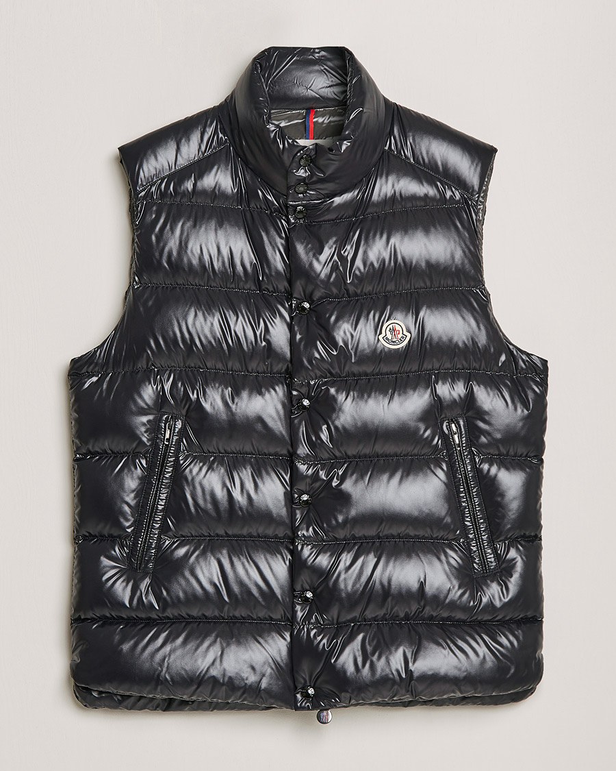 Heren | Gilets | Moncler | Tibb Down Vest Black
