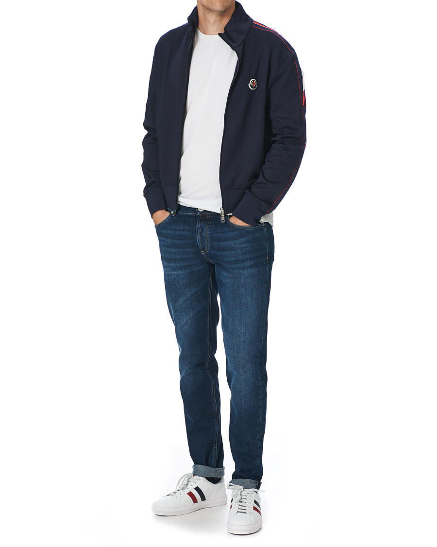 Heren | Truien | Moncler | Full Zip Sweater Navy