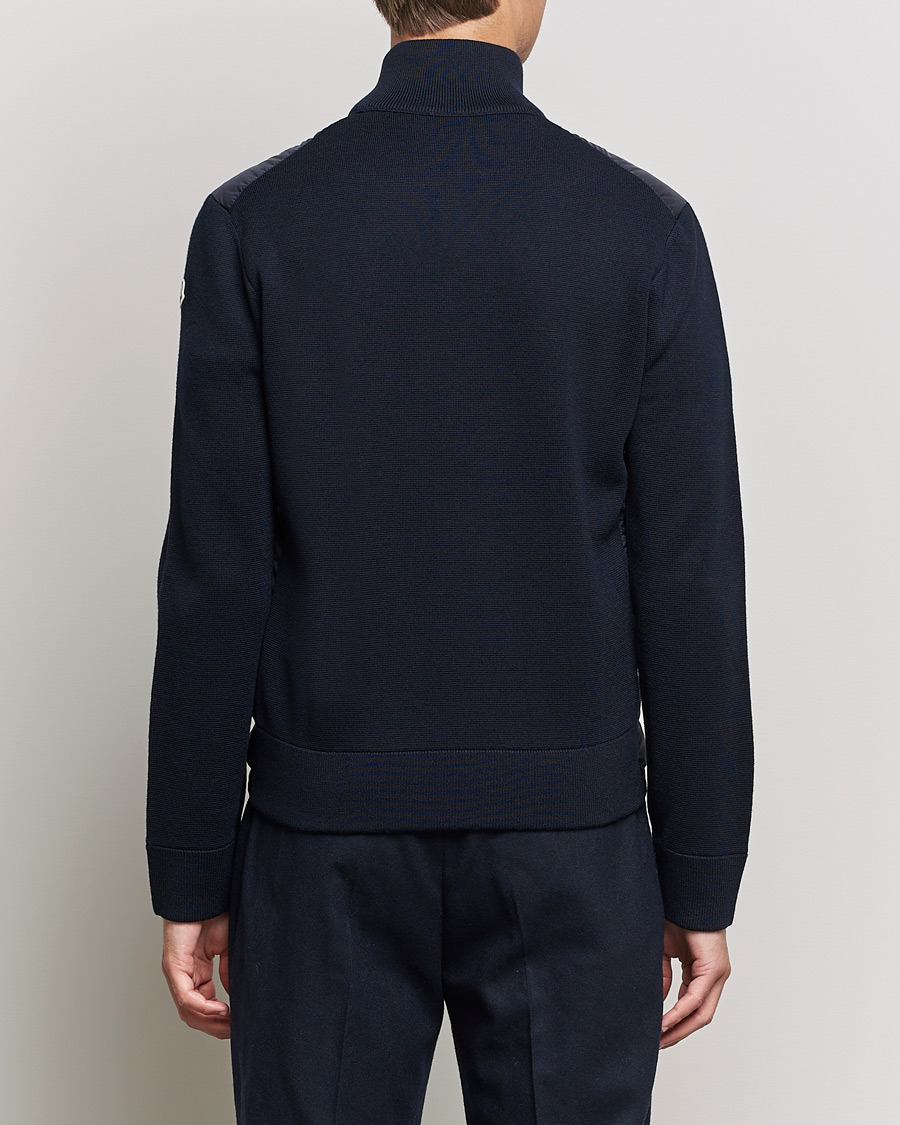 Heren | Jassen | Moncler | Hybrid Zip Cardigan Navy