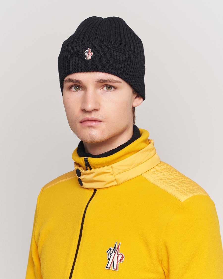 Heren | Moncler Grenoble Beretto Beanie Black | Moncler Grenoble | Beretto Beanie Black