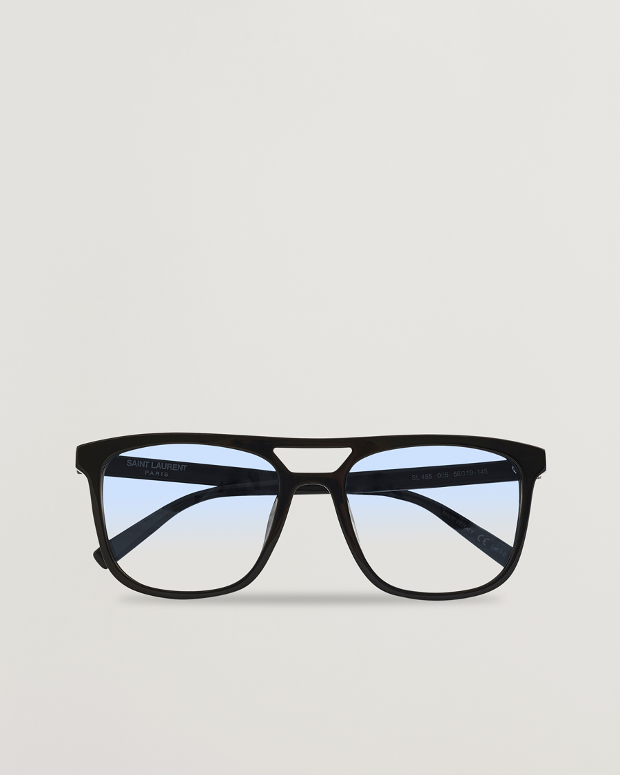 Heren | Saint Laurent | Saint Laurent | SL 455 Photochromic Sunglasses Shiny Black