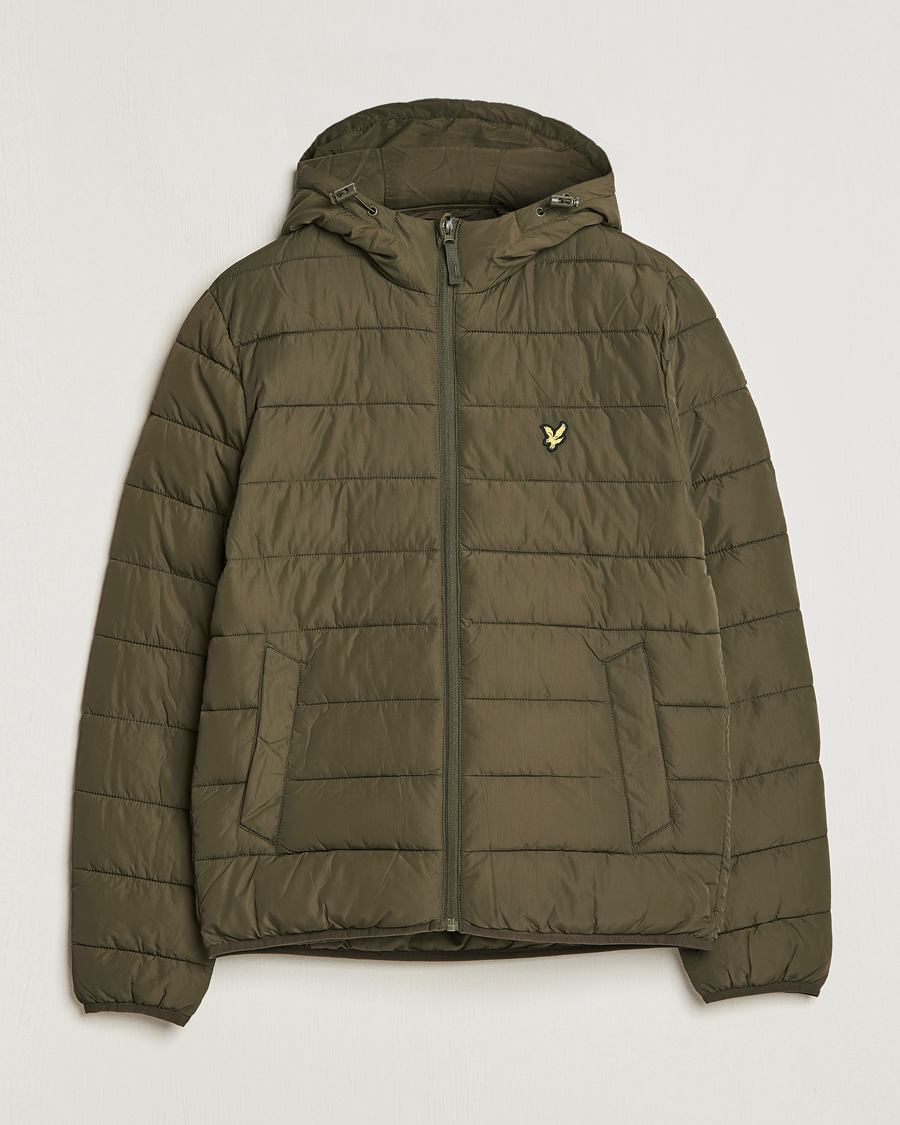 Heren | Jassen | Lyle & Scott | Lightweight Puffer Jacket Olive