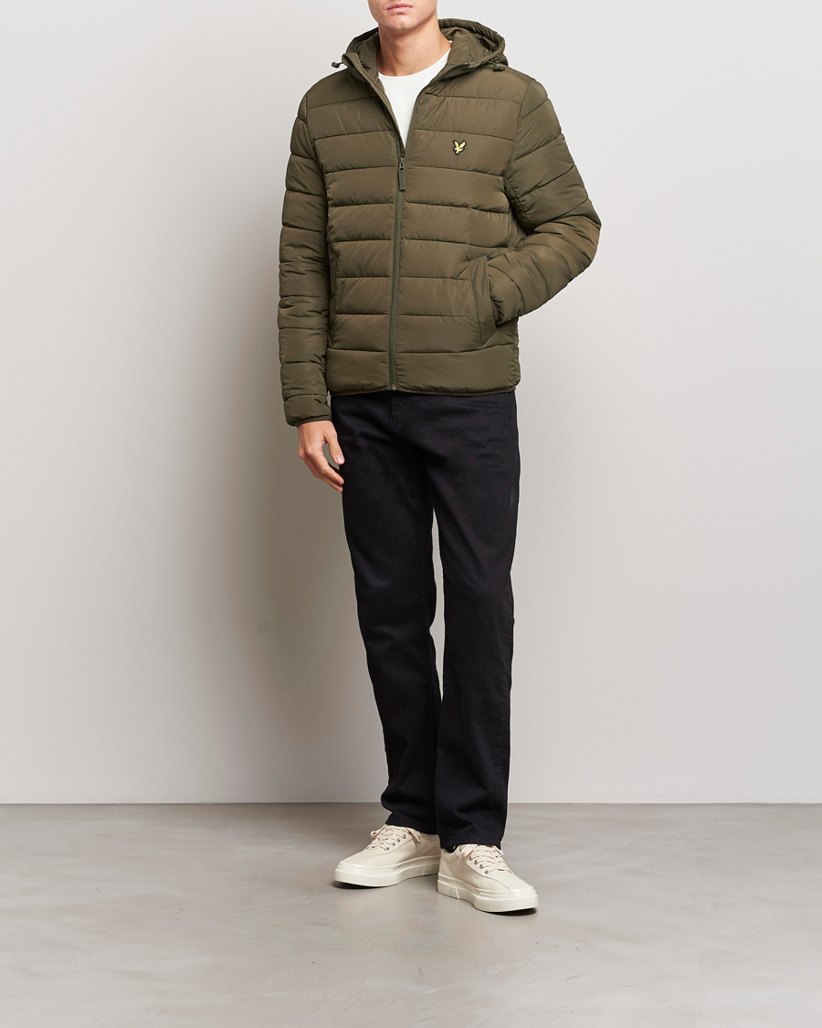 Heren | Jassen | Lyle & Scott | Lightweight Puffer Jacket Olive