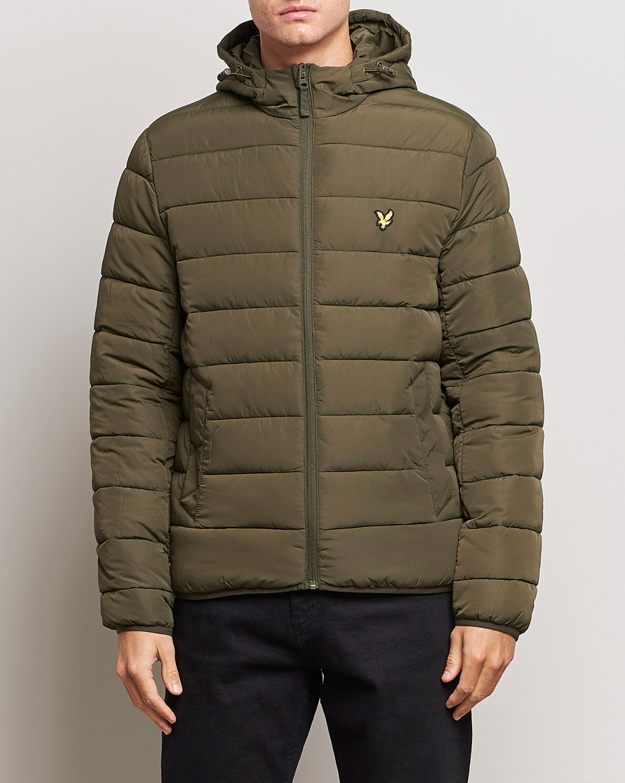 Heren | Jassen | Lyle & Scott | Lightweight Puffer Jacket Olive