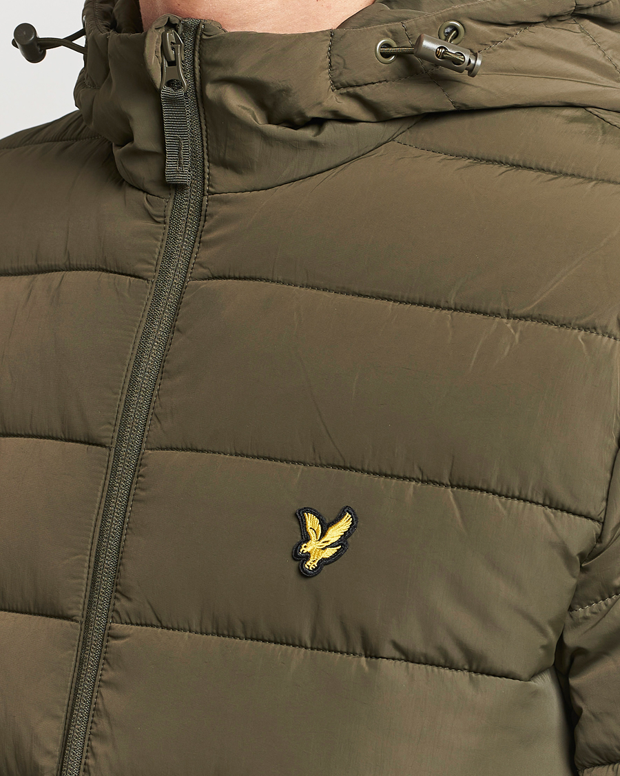 Heren | Jassen | Lyle & Scott | Lightweight Puffer Jacket Olive