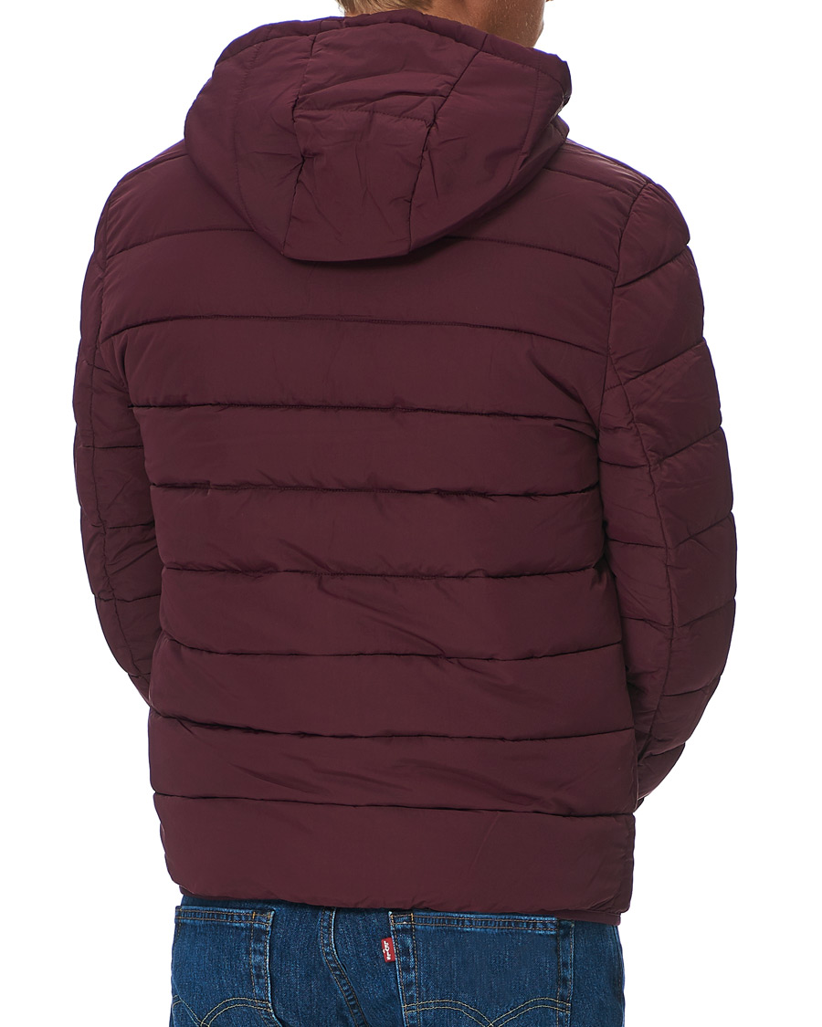 Heren | Jassen | Lyle & Scott | Lightweight Puffer Jacket Burgundy