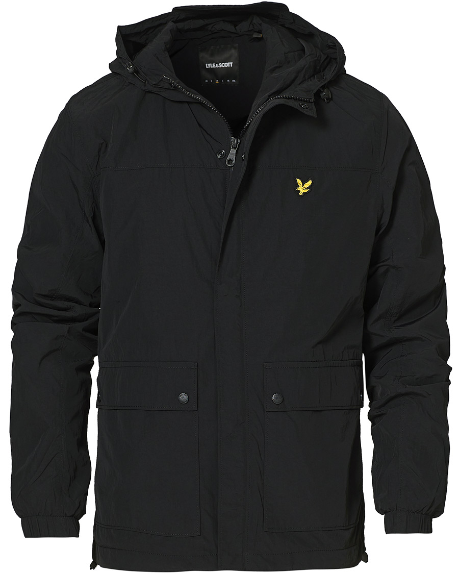 Heren | Jassen | Lyle & Scott | Hooded Pocket Jacket Black