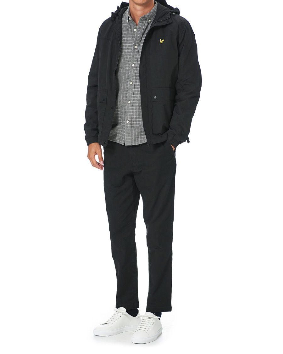 Heren | Jassen | Lyle & Scott | Hooded Pocket Jacket Black
