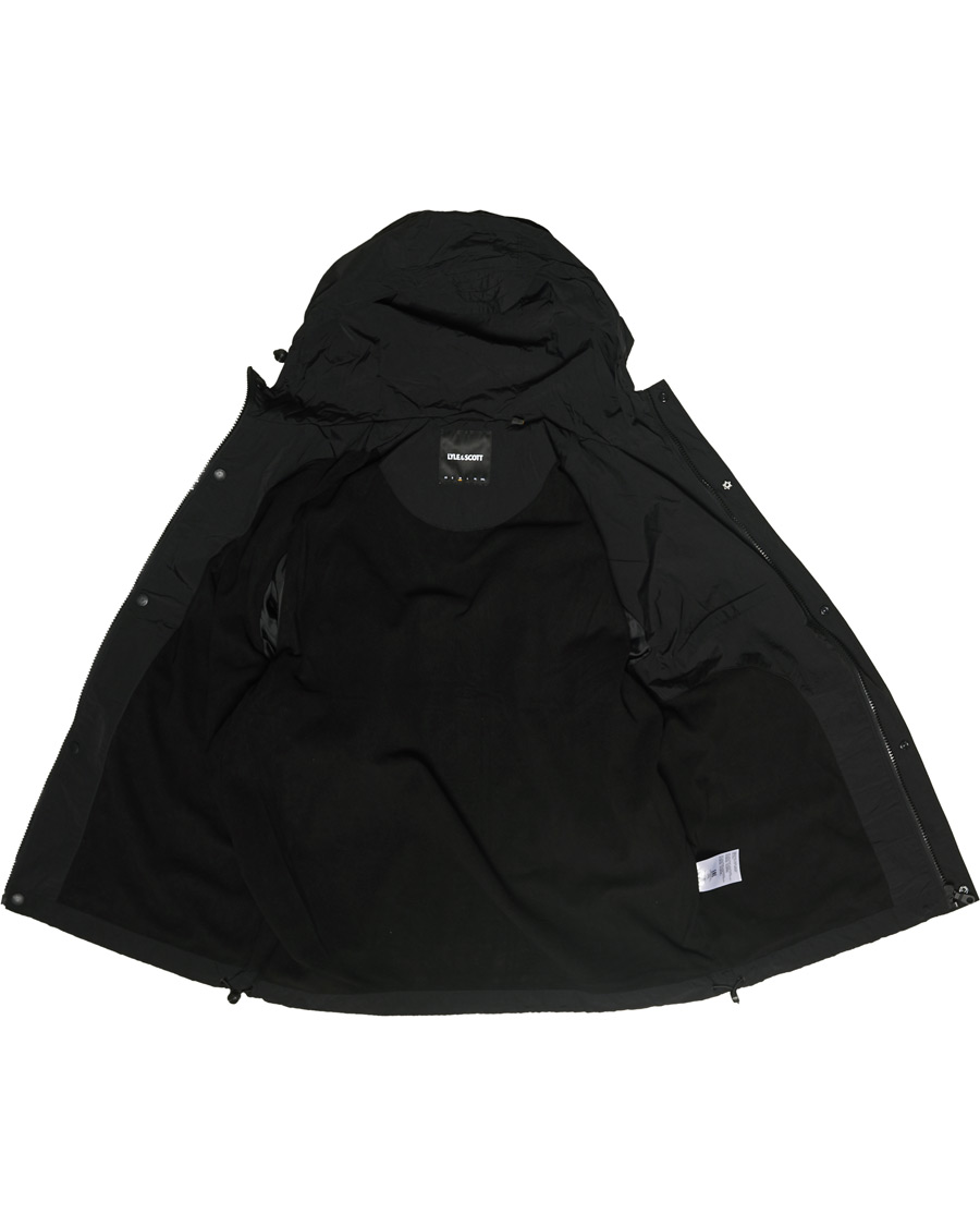 Heren | Jassen | Lyle & Scott | Hooded Pocket Jacket Black