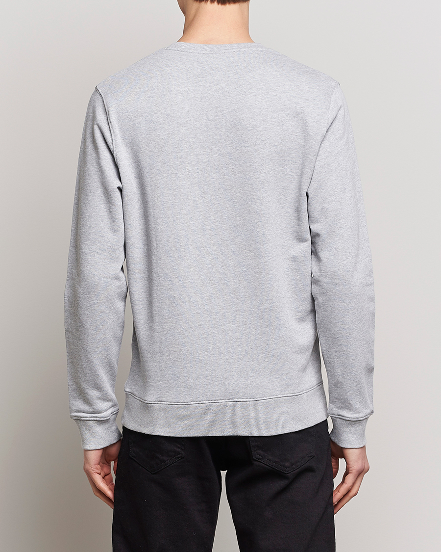 Heren | Truien | Lyle & Scott | Crew Neck Cotton Sweatershirt Light Grey Marl