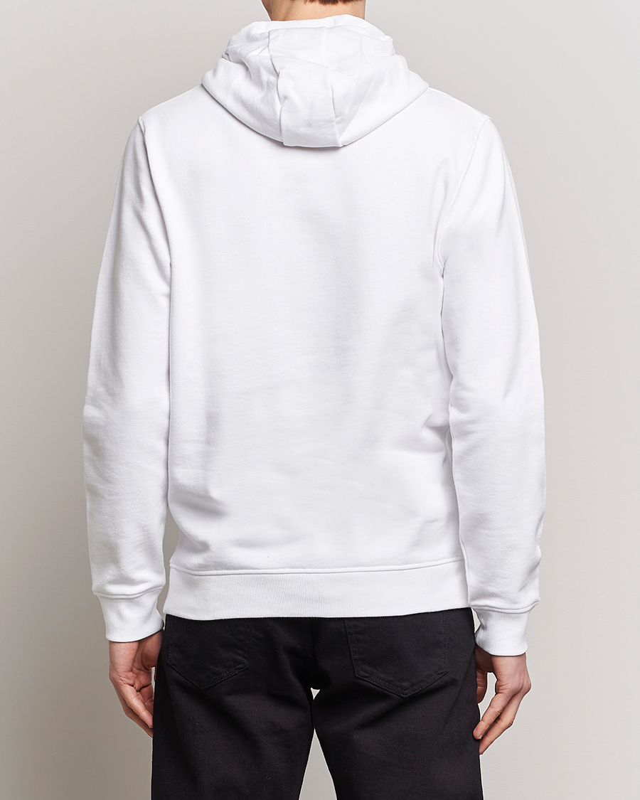 Heren | Truien | Lyle & Scott | Pullover Organic Cotton Pullover Hoodie White