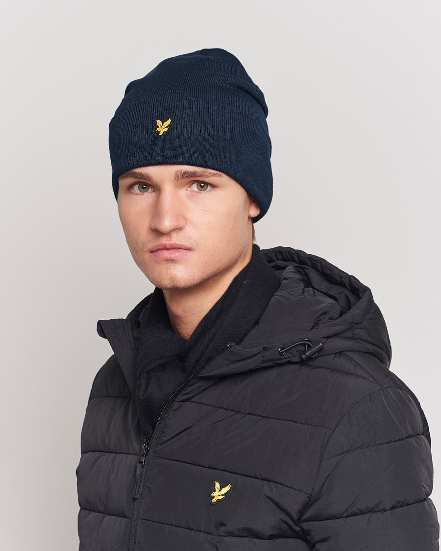 Heren |  | Lyle & Scott | Beanie Dark Navy