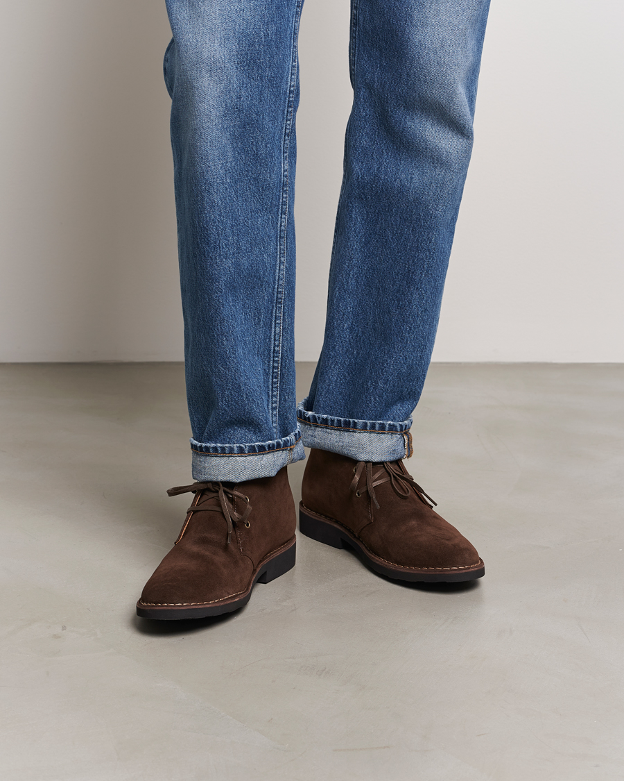 Heren | Polo Ralph Lauren Talan Chukka Boot Chocolate Brown | Polo Ralph Lauren | Talan Chukka Boot Chocolate Brown