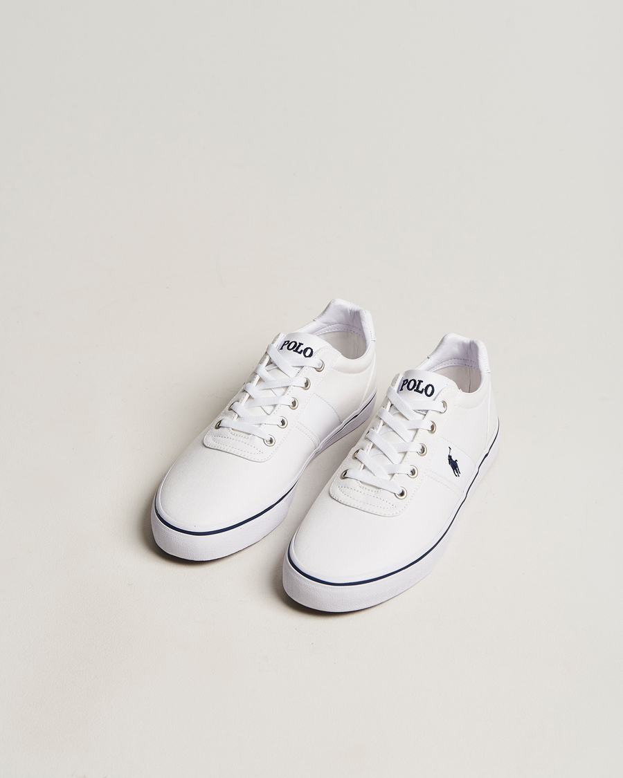 Heren | Lage sneakers | Polo Ralph Lauren | Hanford Canvas Sneaker White/Navy