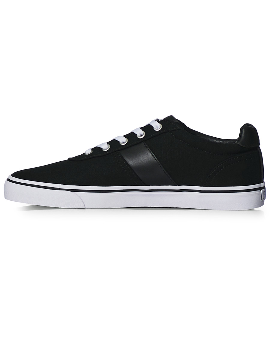 Heren | Polo Ralph Lauren Hanford Canvas Sneaker Black | Polo Ralph Lauren | Hanford Canvas Sneaker Black