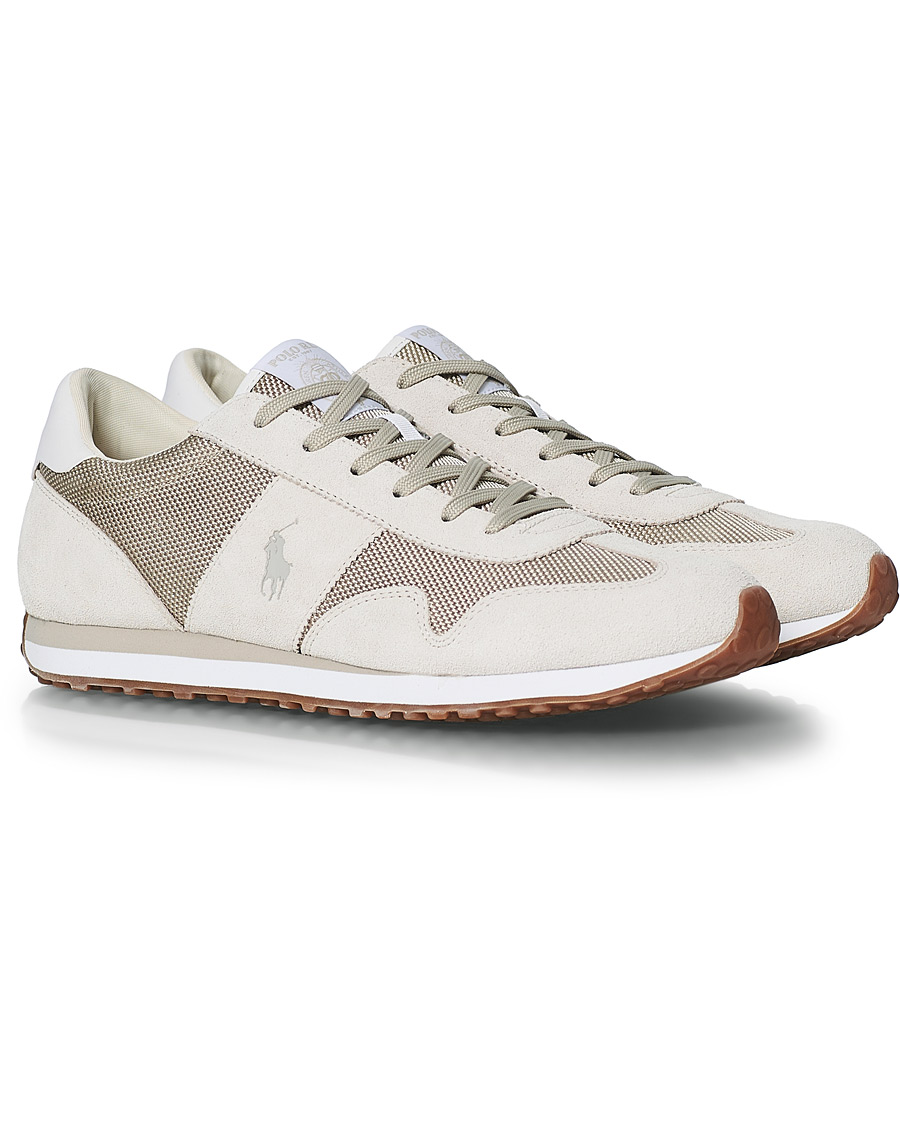 Heren | Polo Ralph Lauren Train 85 Running Sneaker Dove Grey | Polo Ralph Lauren | Train 85 Running Sneaker Dove Grey
