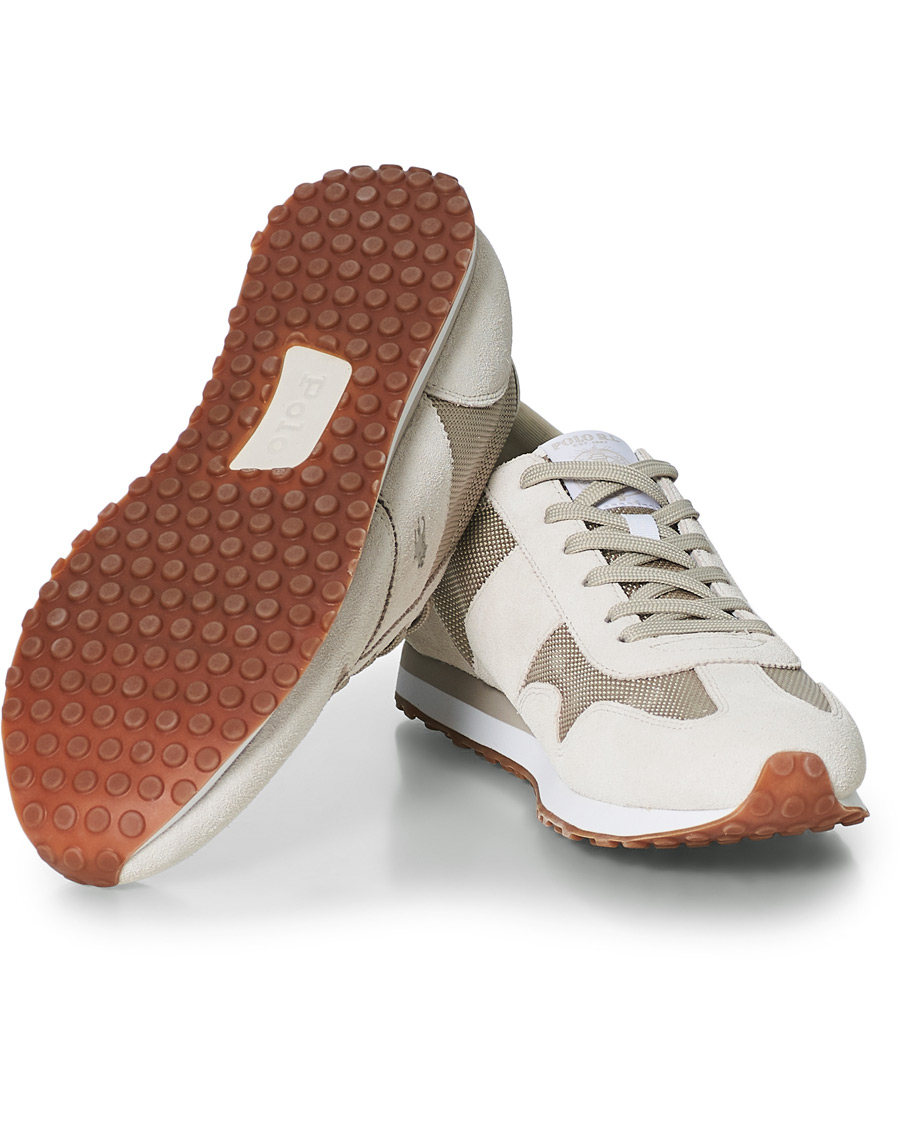 Heren | Polo Ralph Lauren Train 85 Running Sneaker Dove Grey | Polo Ralph Lauren | Train 85 Running Sneaker Dove Grey