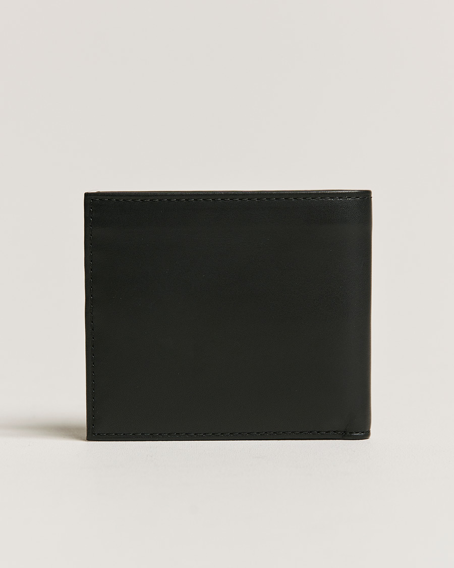 Heren | Portefeuilles met tweevoudige ritssluiting | Polo Ralph Lauren | Leather Billfold Wallet Black