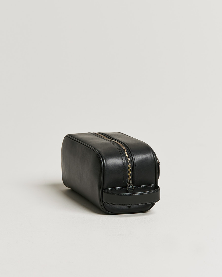 Heren |  |  | Polo Ralph Lauren Leather Washbag Black