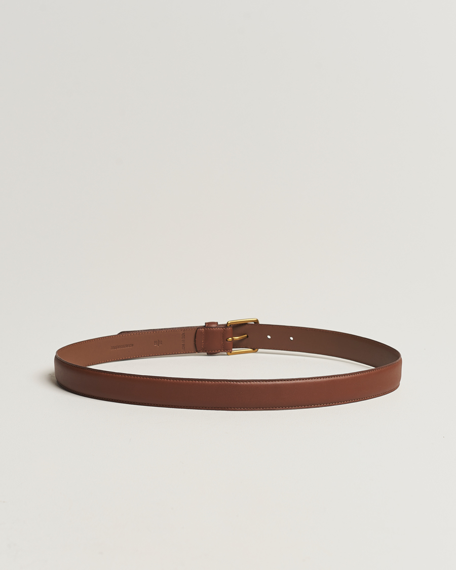 Heren |  | Polo Ralph Lauren | Leather Belt Brown