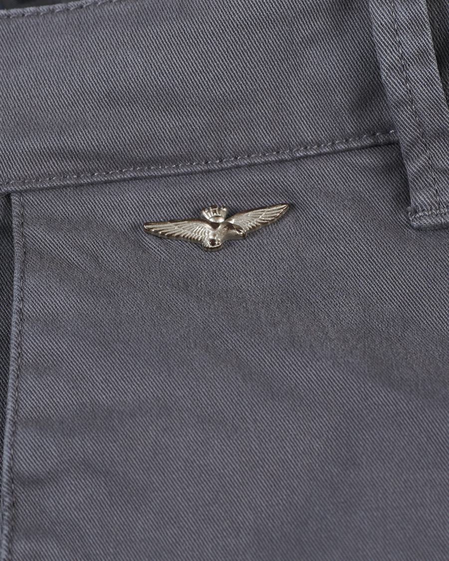 Heren | Broeken | Aeronautica Militare | Cargo Trousers Grigio Medio