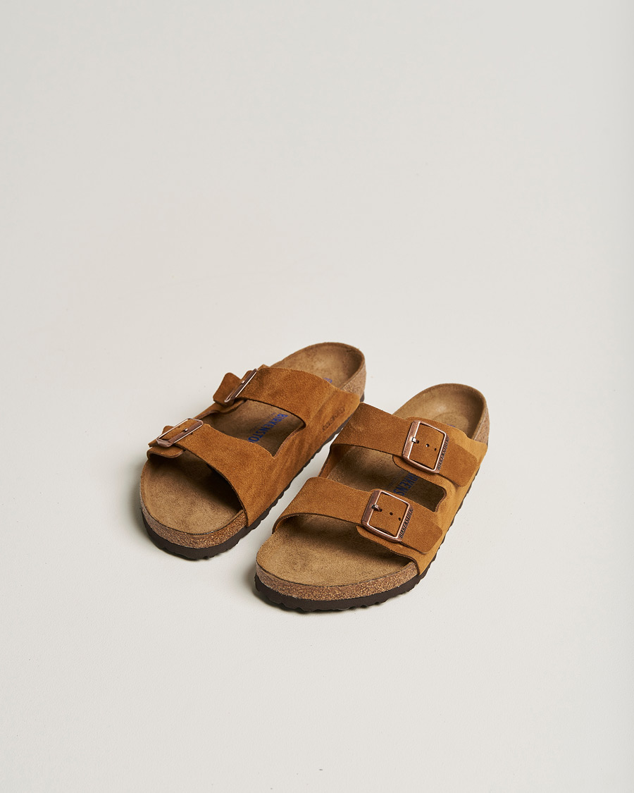 Men | BIRKENSTOCK | BIRKENSTOCK | Arizona Soft Footbed Mink Suede