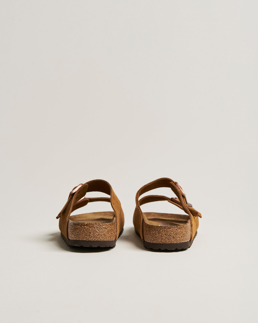 Heren | Sandalen slides | BIRKENSTOCK | Arizona Soft Footbed Mink Suede