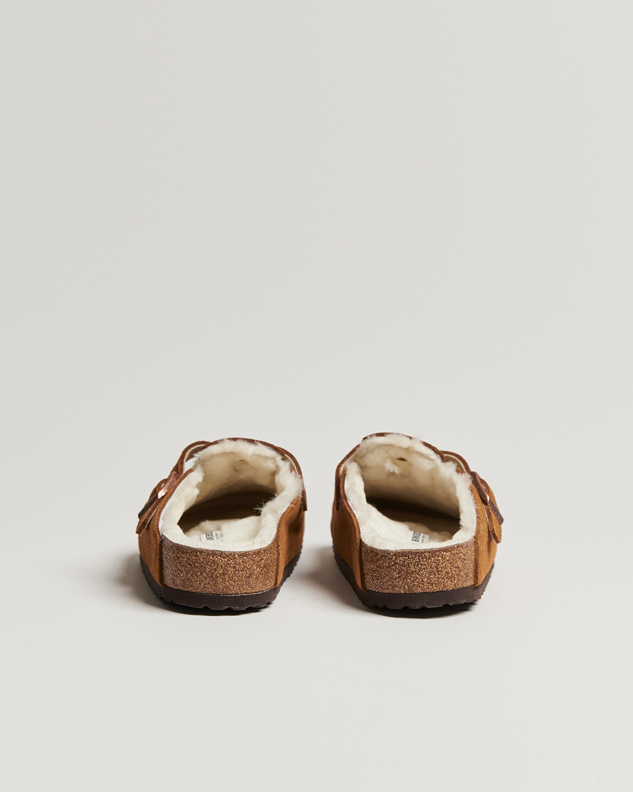 Heren | BIRKENSTOCK Boston Shearling Mink Suede | BIRKENSTOCK | Boston Shearling Mink Suede