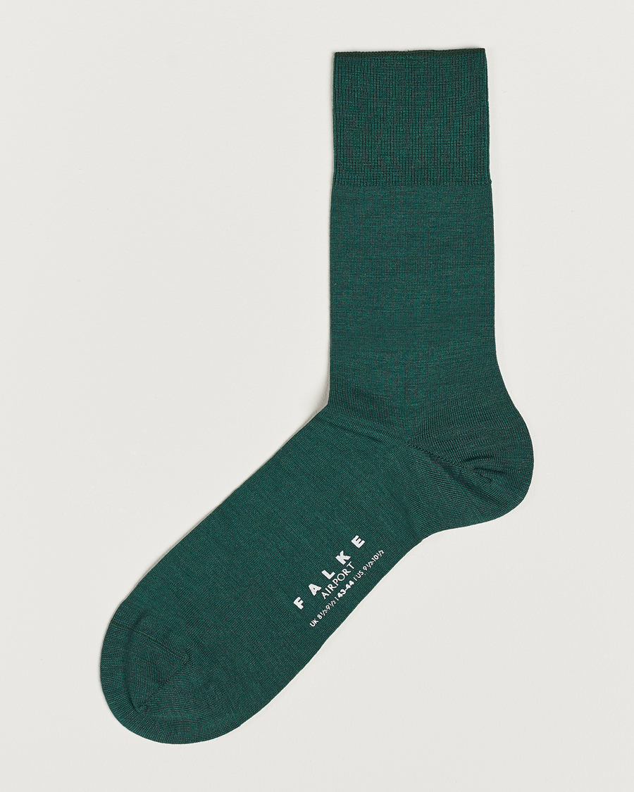 Heren | Ondergoed | Falke | Airport Socks Hunter Green