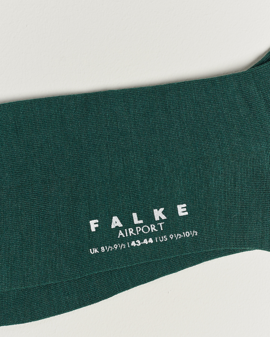 Heren | Formal Wear | Falke | Airport Socks Hunter Green