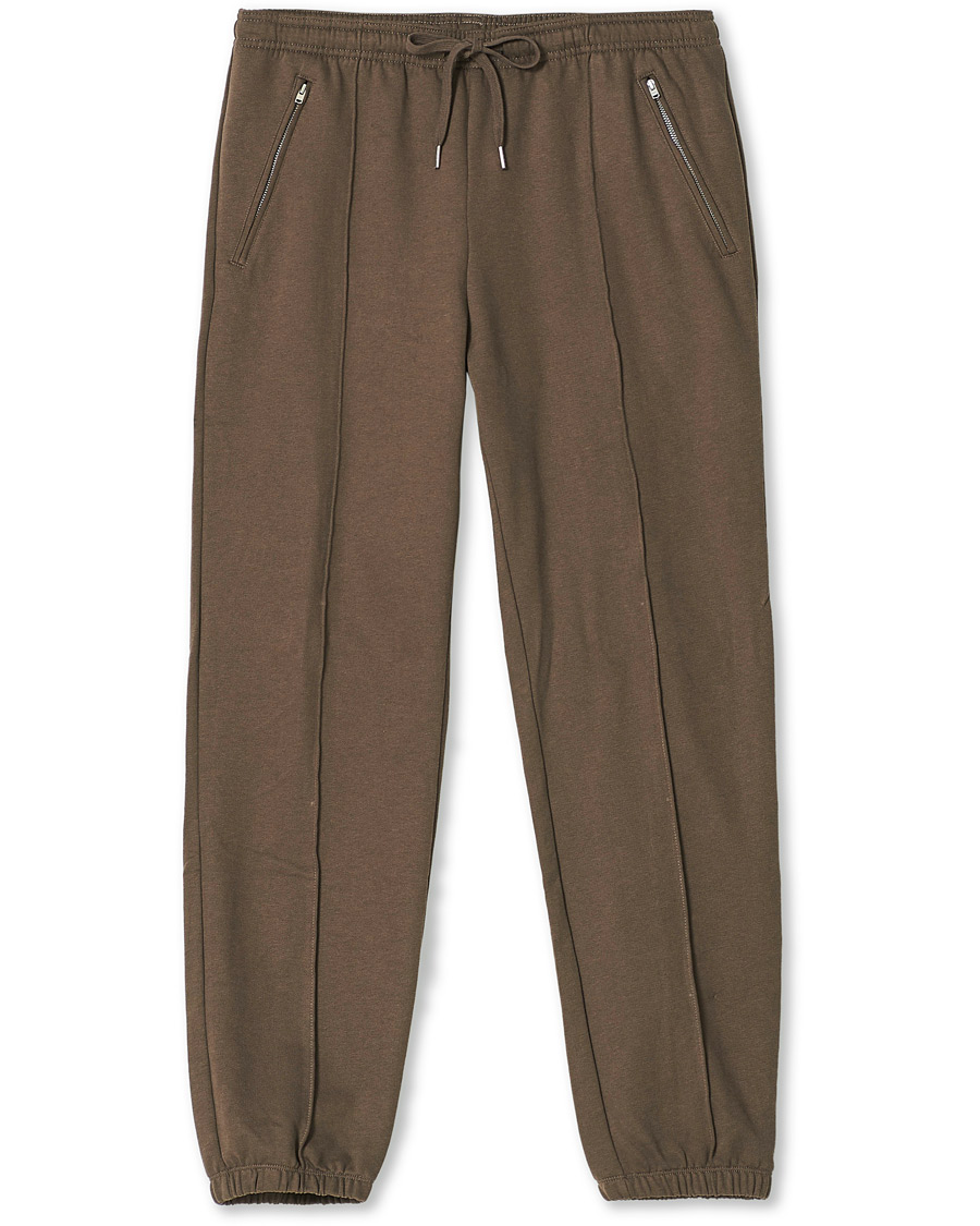 Heren | Broeken | Filippa K | Organic Cotton Jersey Track Pants Dark Taupe