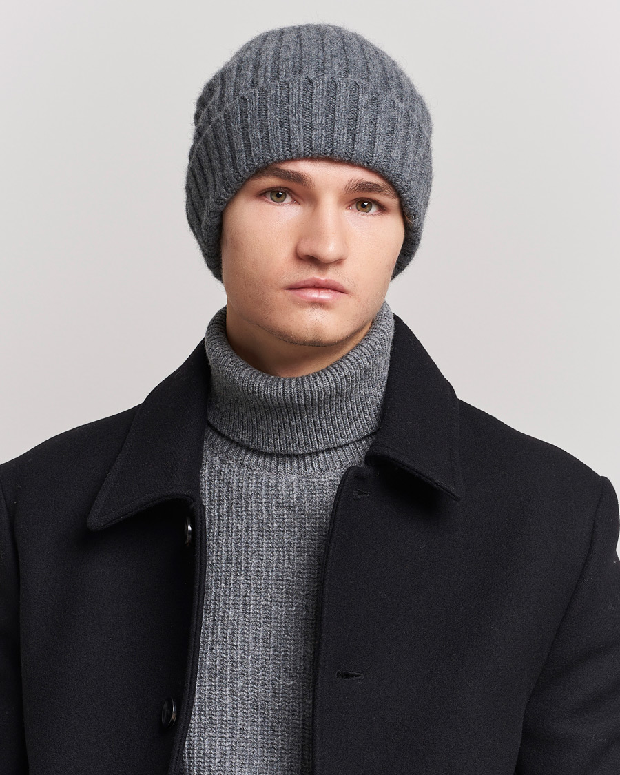 Heren | Beanies | Le Bonnet | Le Grand Bonnet Slate Grey