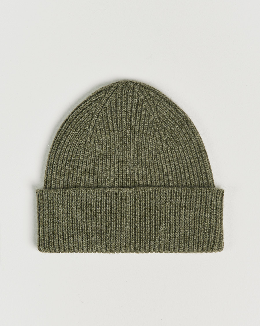 Heren | Mutsen | Le Bonnet | Lambswool/Caregora Beanie Croco
