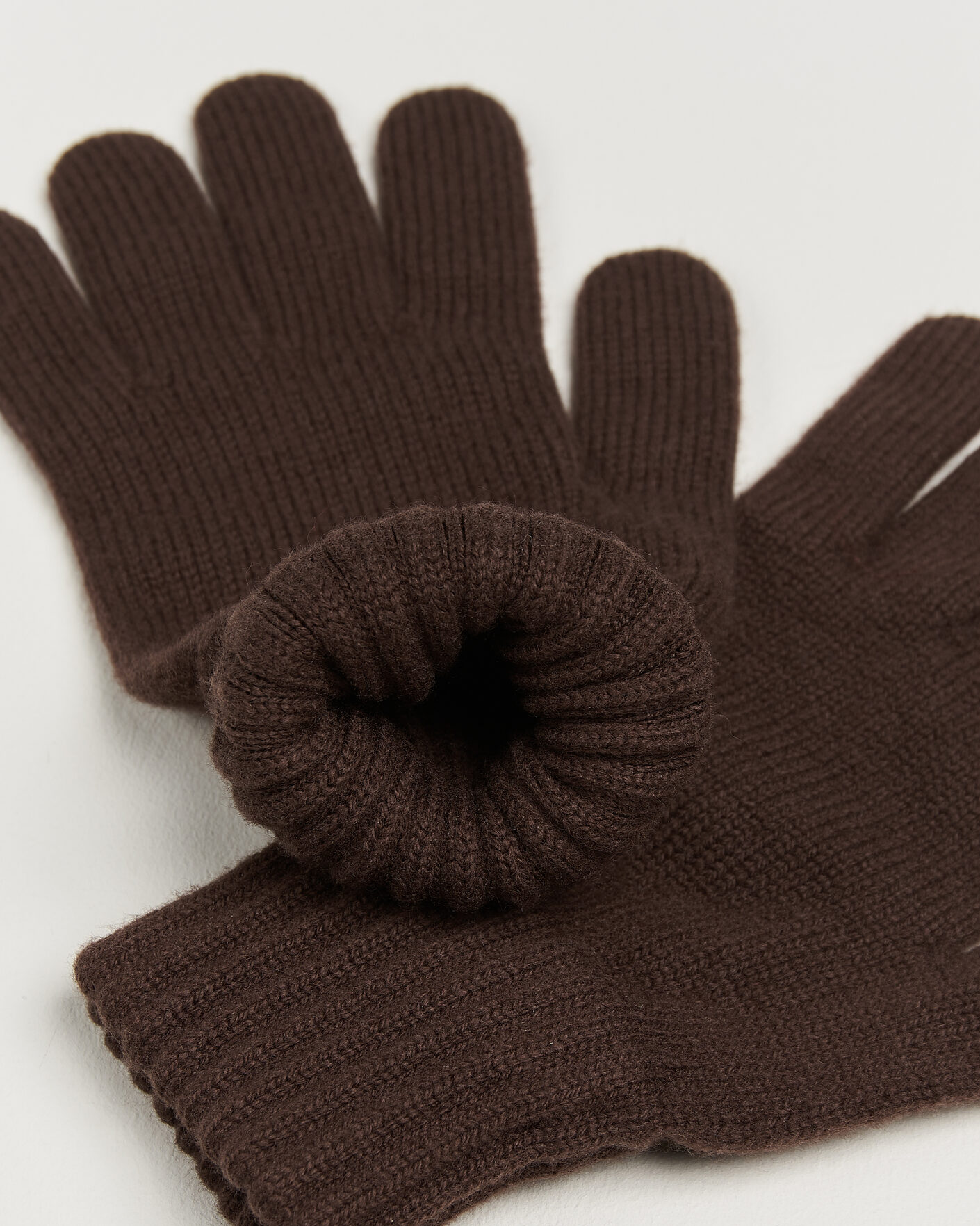 Heren | Handschoenen | Le Bonnet | Merino Wool Gloves Gingerbread