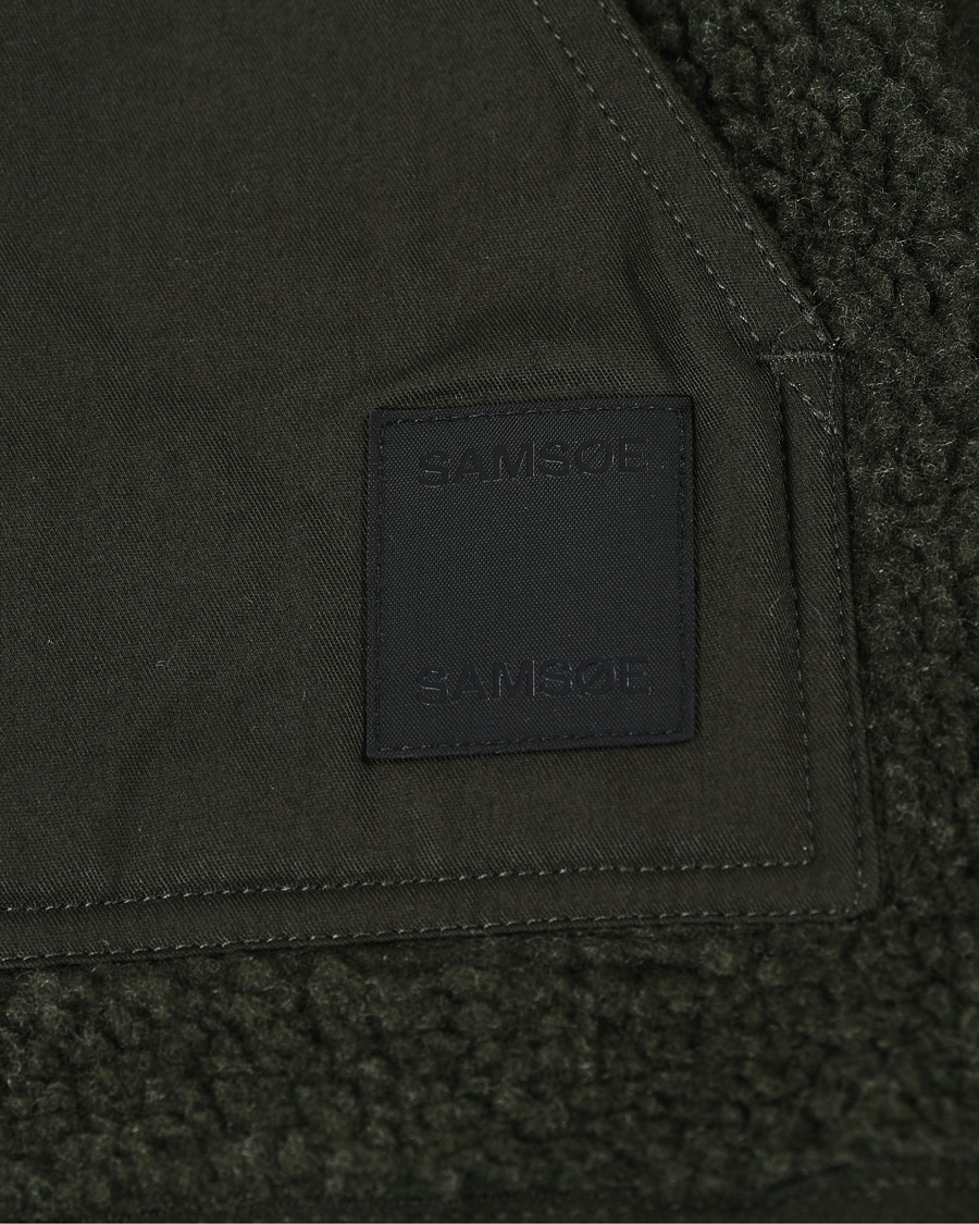Heren | Truien | Samsøe Samsøe | Samsøe & Samsøe Tim Fleece Vest Deep Depths