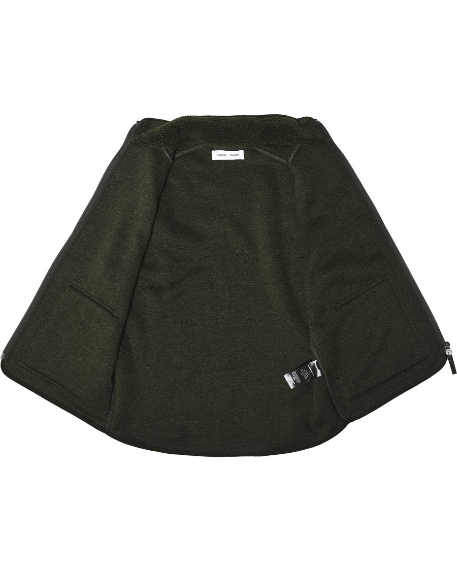 Heren | Truien | Samsøe Samsøe | Samsøe & Samsøe Tim Fleece Vest Deep Depths