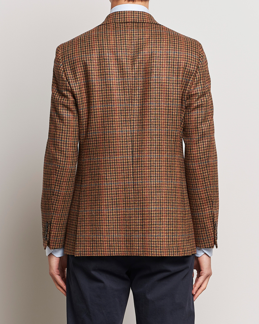 Heren | Blazers | Walker Slater | Edward Lambswool Houndstooth Blazer Tan
