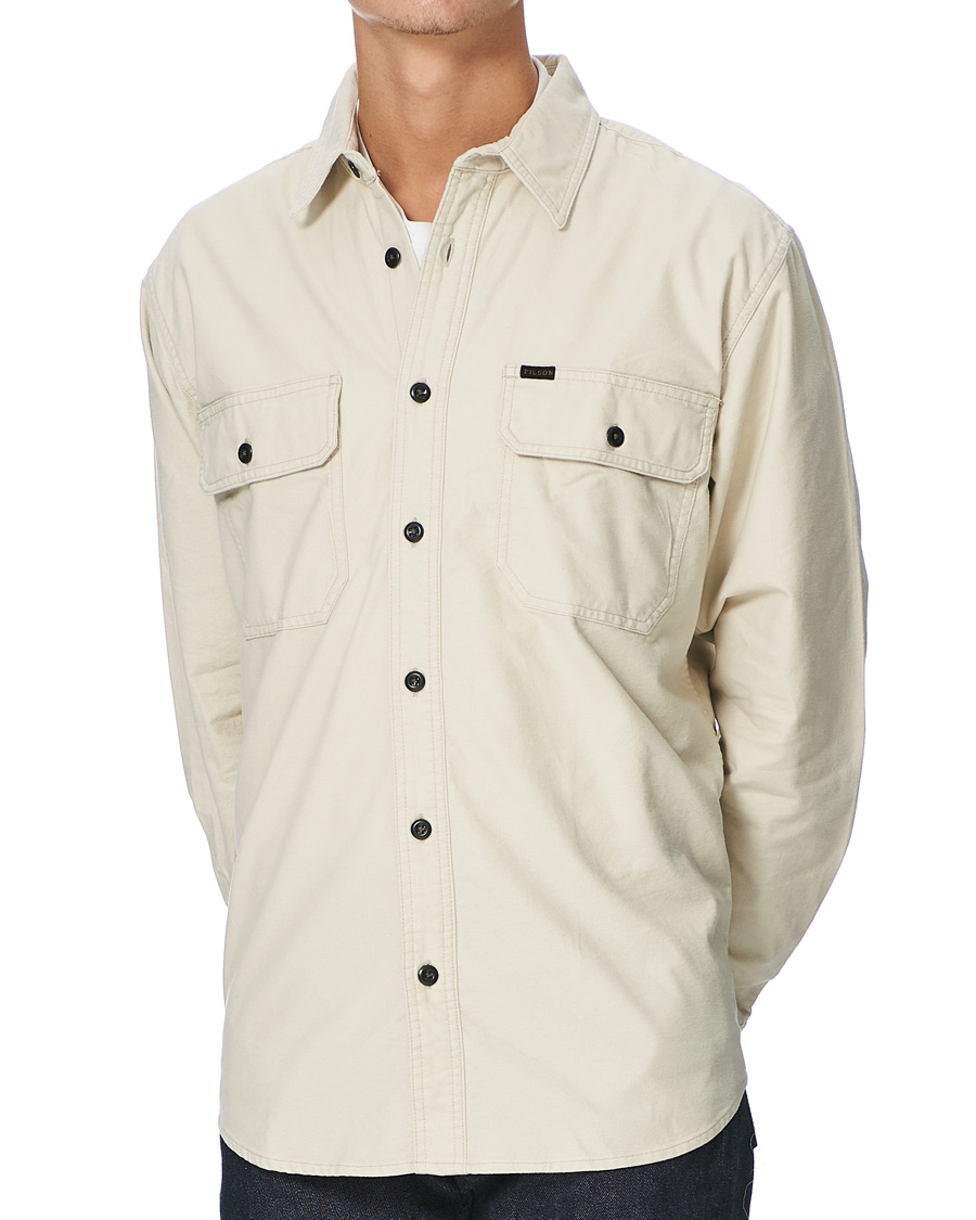 Heren | Overhemden | Filson | Field Flannel Shirt Off White