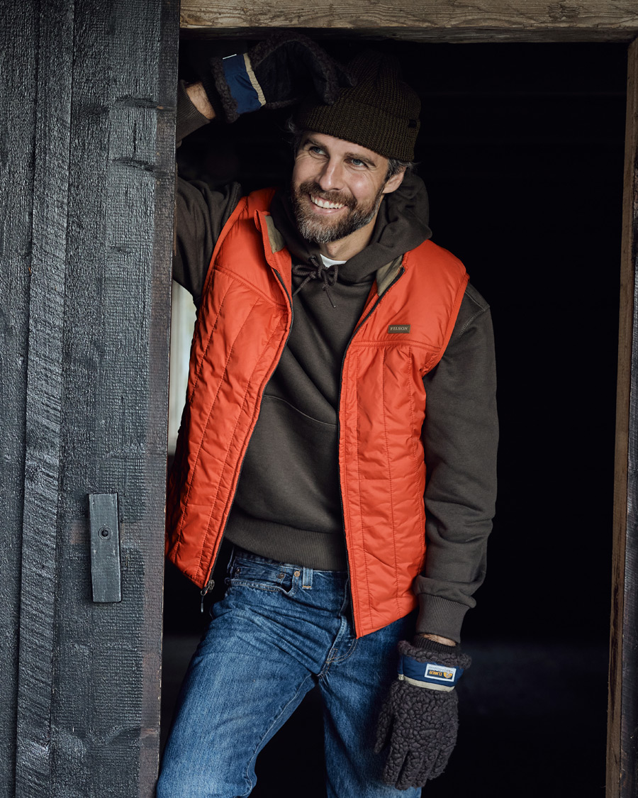 Heren | Jassen | Filson | Ultralight Vest Orange
