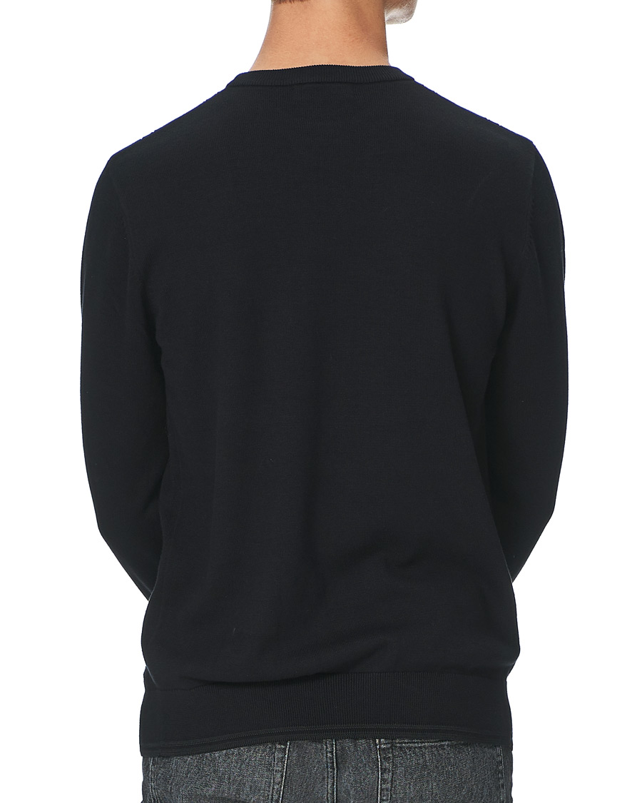 Heren | Truien | Fred Perry | Cable Knit Crew Neck Jumper Black
