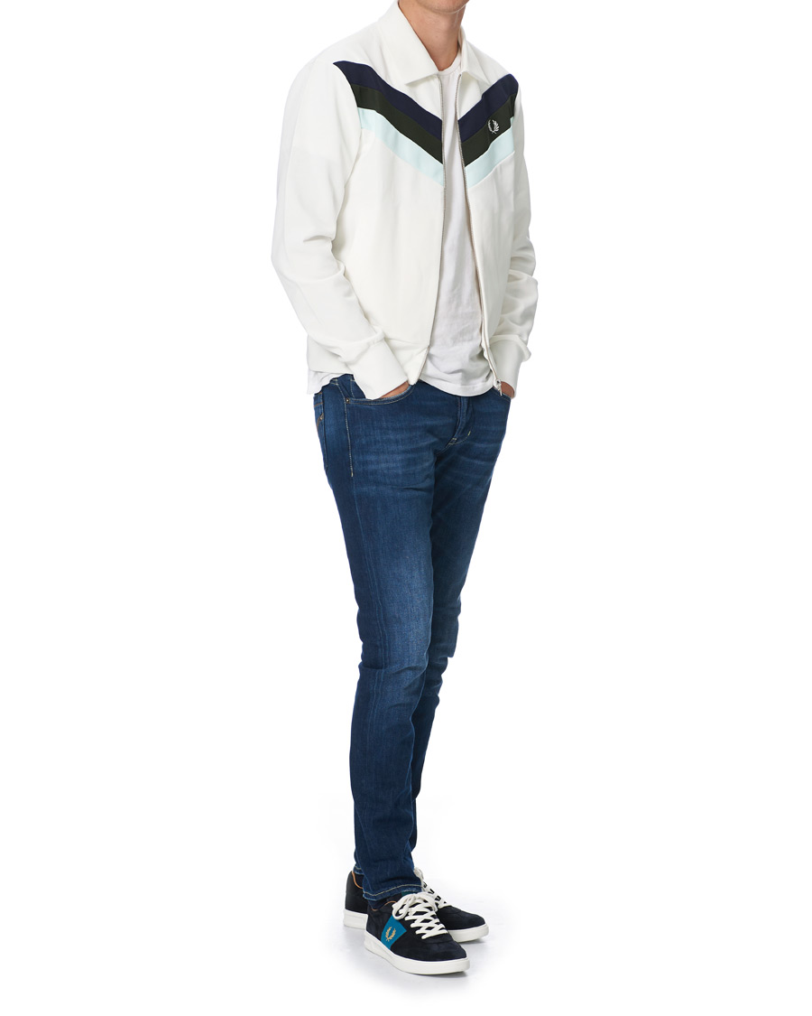 Heren | Fred Perry Suede Panel Sneakers Navy | Fred Perry | Suede Panel Sneakers Navy