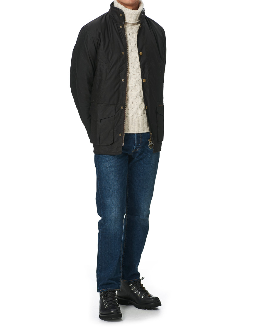Heren | Grenson Bobby Boot Black Calf | Grenson | Bobby Boot Black Calf