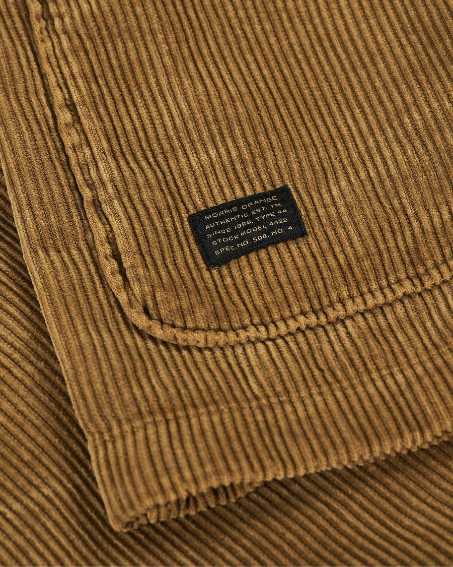 Heren | Overhemden | Morris | Pennon Cord Shirt Jacket Beige