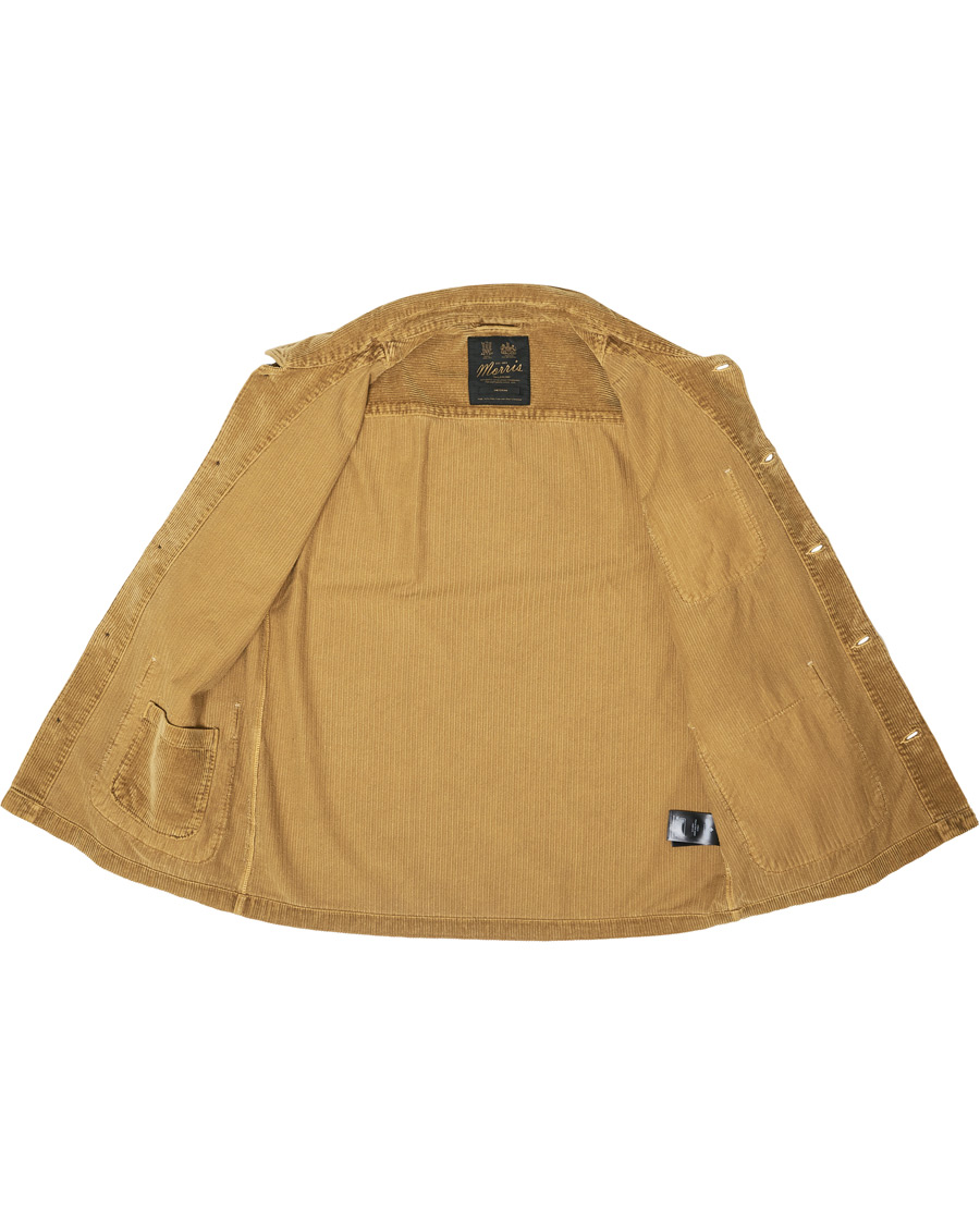 Heren | Overhemden | Morris | Pennon Cord Shirt Jacket Beige