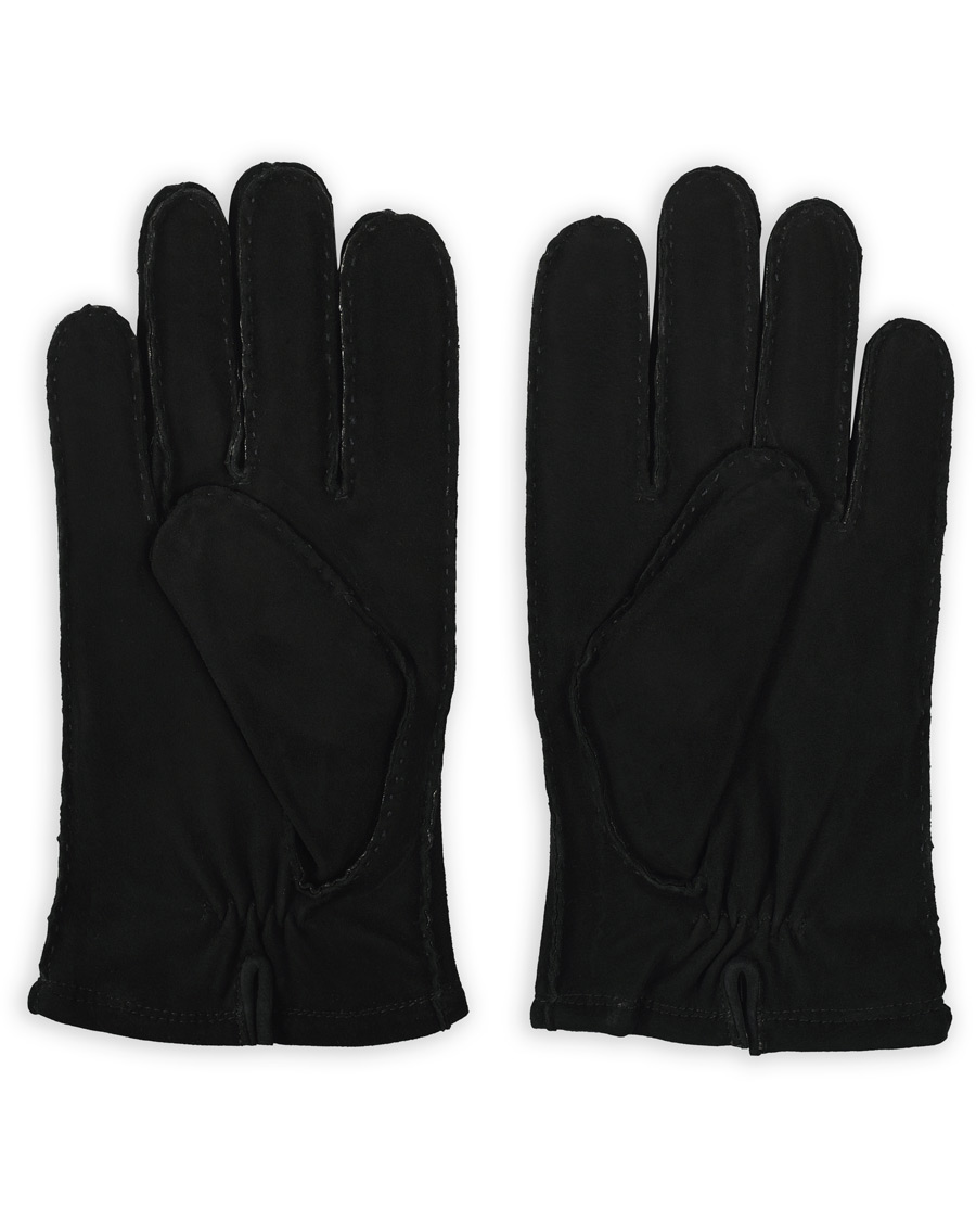 Heren | Morris Suede Gloves Black | Morris | Suede Gloves Black