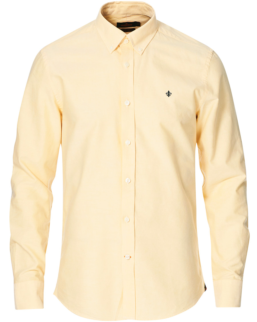 Heren | Overhemden | Morris | Douglas Oxford Shirt Yellow